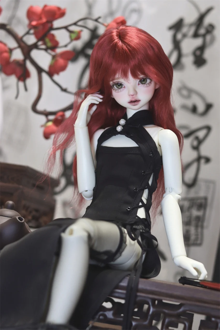 

New- BJD /SD doll Clothing 1/4 &msd girl cheongsam set BJD doll accessories