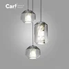 Modern Minimalist Living Room Dining Room Marble Glass Chandelier Creative Indoor Bedroom Bedside Stairs Ceiling Lamp 1