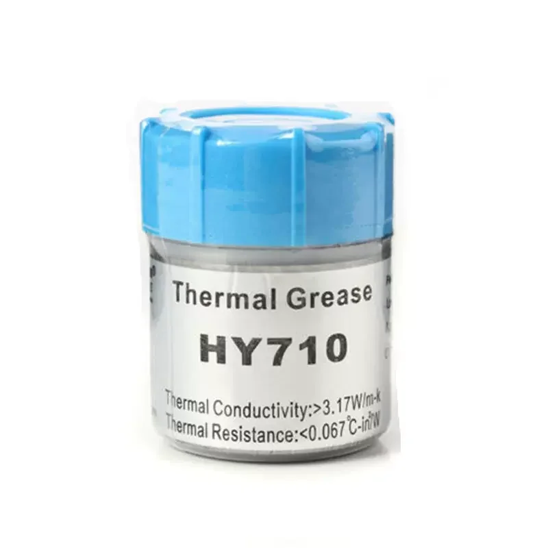 실버 서멀 그리스 페이스트, 복합 칩셋 냉각, CPU GPU HY710, 10g, 20g