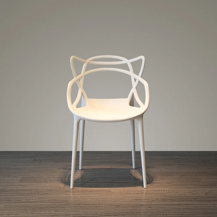 Transparent chair acrylic dining chair home ins net red plastic crystal stool simple modern balcony outdoor