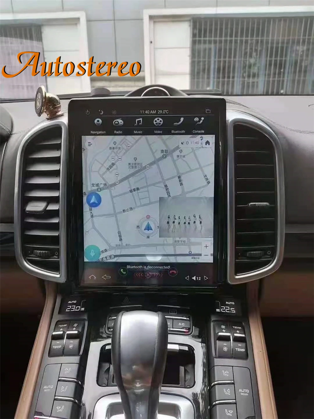 AutoStereo 4G LTE Android 13 128 For Porsche Cayenne 2010-2017 Car GPS Navigatio