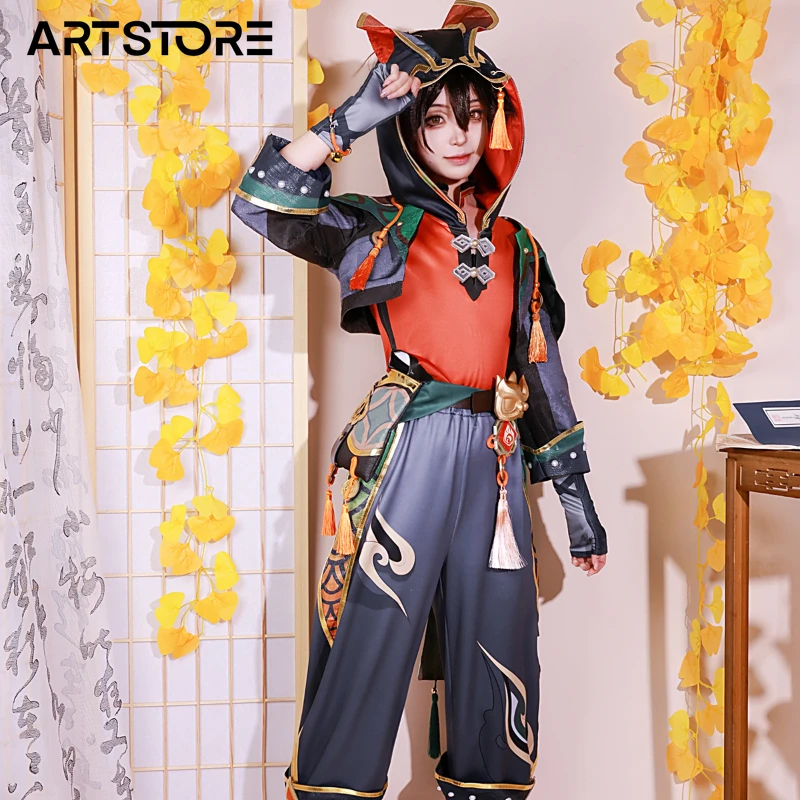 

Game GenshinImpact Gaming Cosplay Costume Role Play Comic Con Hallowmas Party Wigs Anime Prop