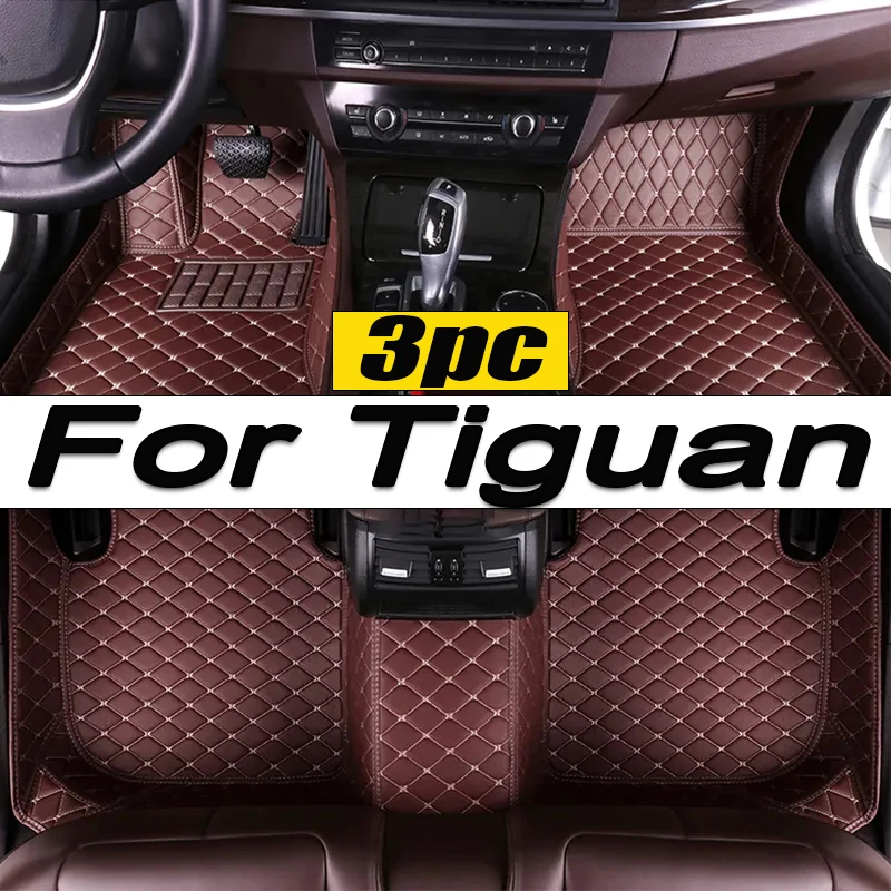 

Автомобильные коврики для Tiguan 2019 2018 2017, коврики, аксессуары для салона, водонепроницаемые автозапчасти, товары для Volkswagen VW