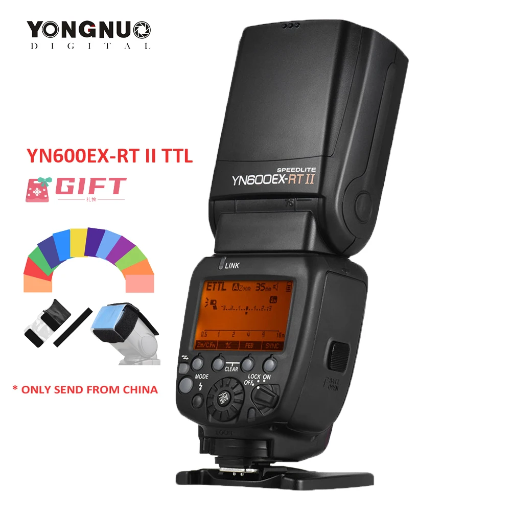 Yongnuo YN600EXRT II TTL Master Flash Speedlite 2.4G Wireless GN60