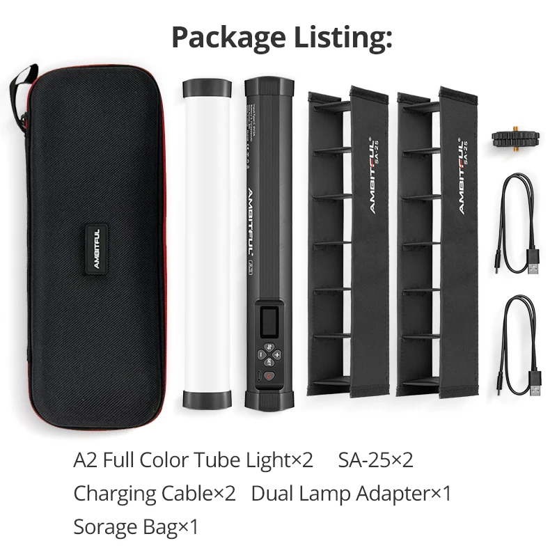 Led Tube Kit Lighting | Led Honeycomb Stick | Ambitful A2 Led Tube Kit Lighting | Led Honeycomb Stick | Ambitful A2