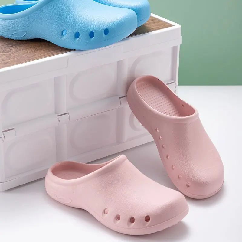 Medical Shoes Hospital Medical Slipper Women Doctor Nurse Clogs Eva Non-Slip Dentisit Work Slippers