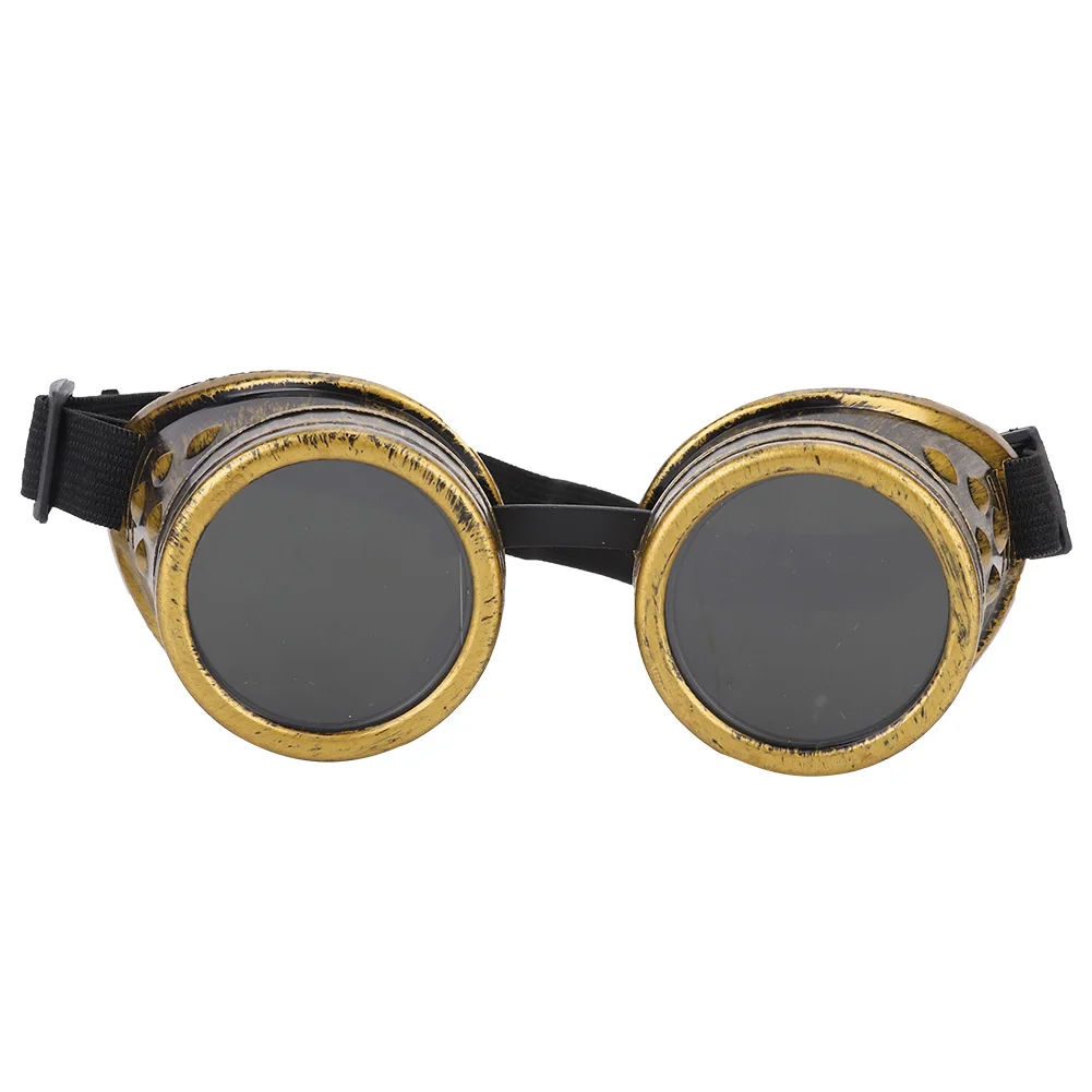 Retro Steampunk Goggles with Double Layer Lenses