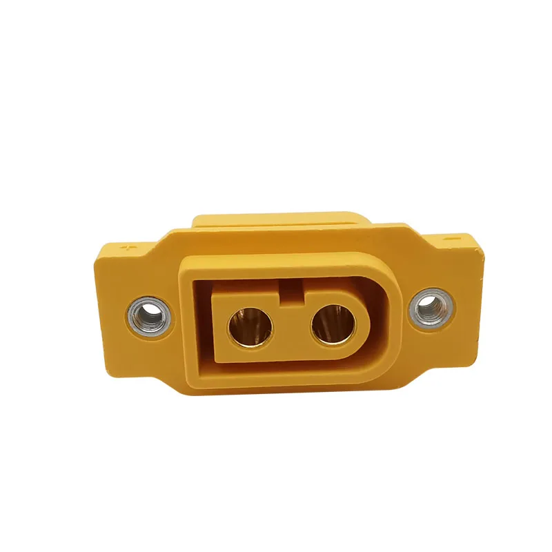 XT60E-F 암 플러그 커넥터, XT60 소켓 플러그 패널 마운트, 나사로 고정, RC FPV Lipo 배터리 RC 쿼드콥터, 1 개, 2 개