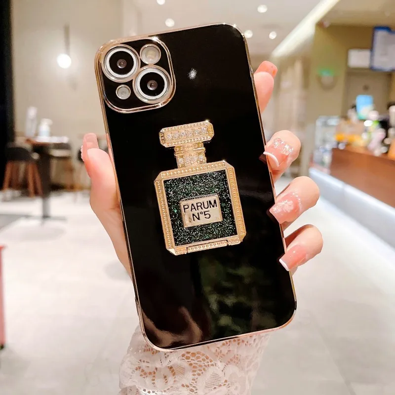 Chanel Black Caviar Leather iPhone 11 Pro Max Case ○ Labellov