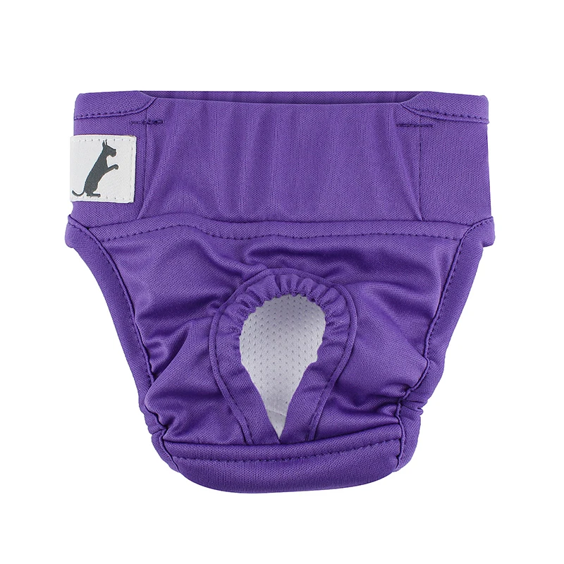 Dog Diapers Pet Dog Physiological Hygiene Pants Thickened Waterproof Dog Diaper Comfortable Leak-proof Washable Reusable Pet Urinal Pads