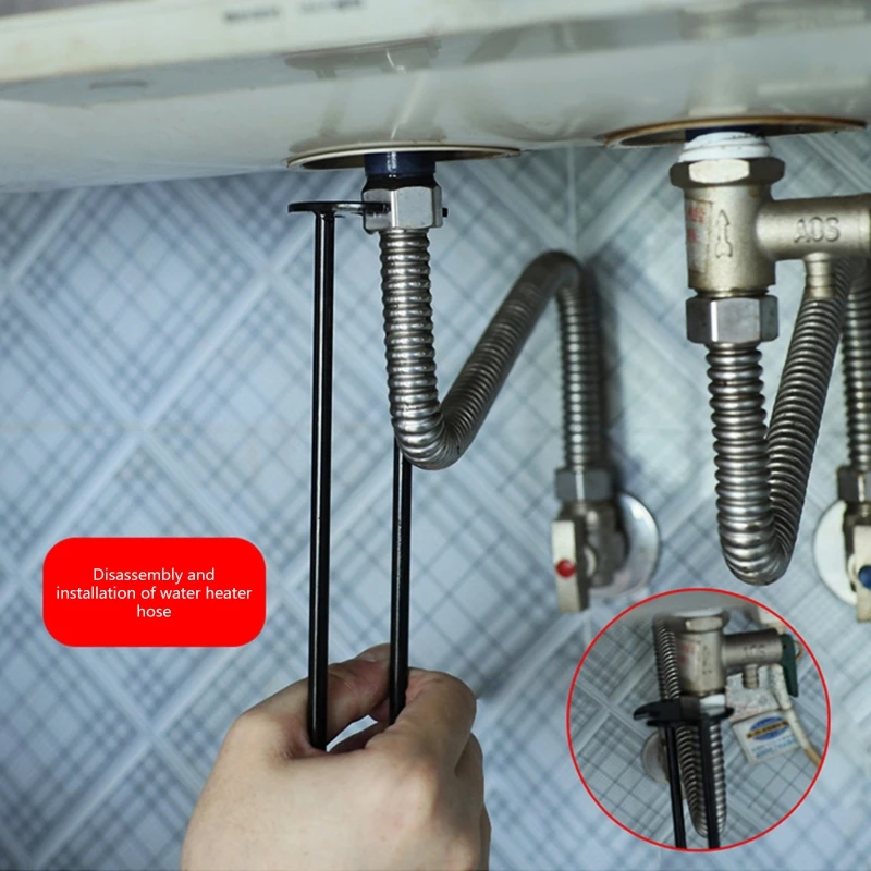 

Bathroom Flume Sink Wrench Sink Faucet Plumbing Pipe Repair Tools Hexagon Wrench