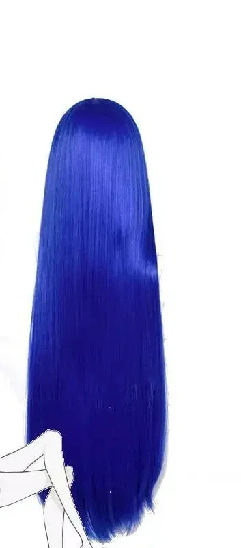 Land of The Lustrous Houseki No Kuni Lapislazuli Perücke für Frauen Mädchen Blaue gerade Cosplay Perücken Kostümparty – Detail 2