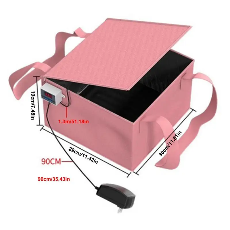 -50-110 Celsius ​Dough Proofer Warming Box with Heater Bread Pizza Dough Fermentation Cabinet Precise for Handmade Bread
