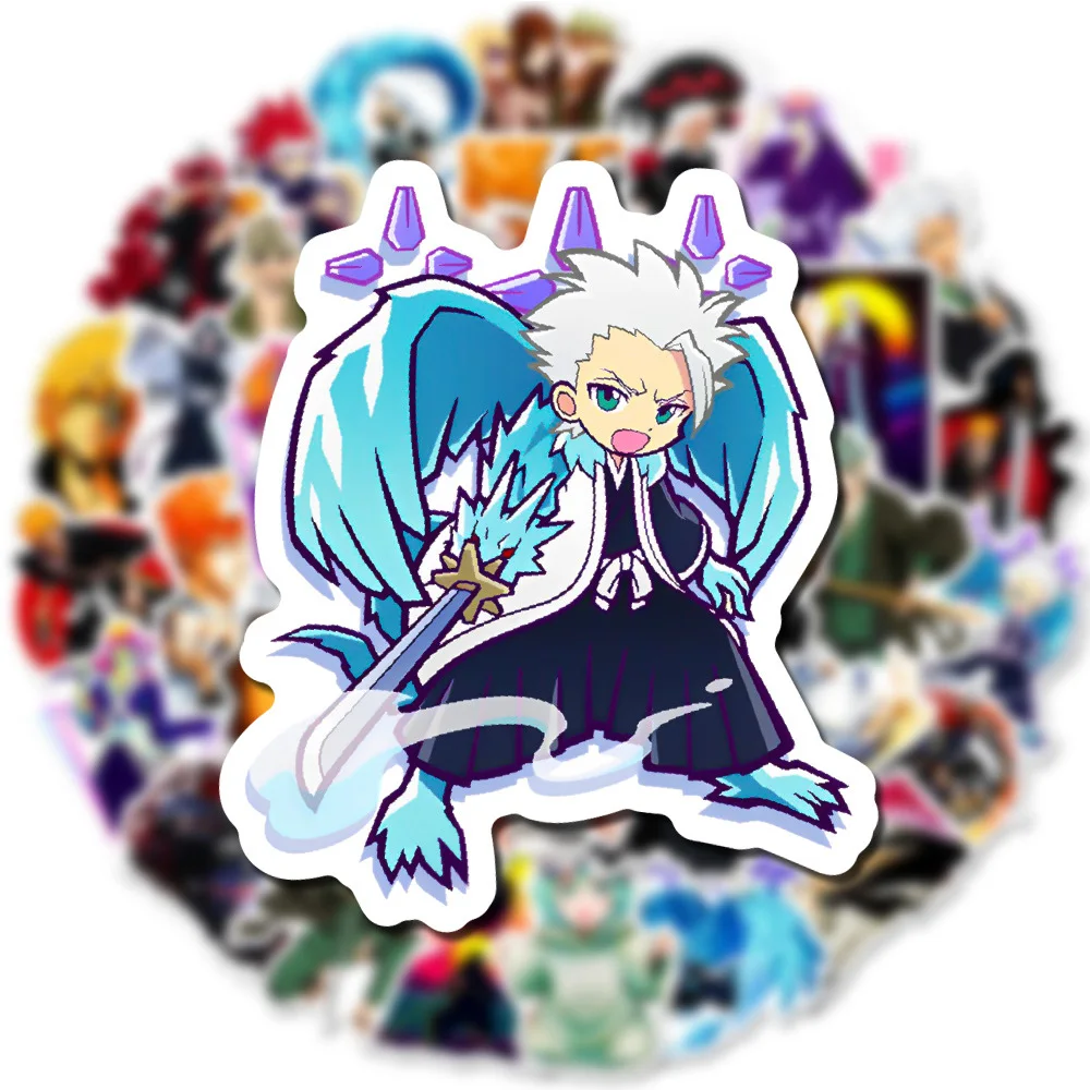 

10/30/50PCS BLEACH Anime Stickers Decals DIY Graffiti Suitcase Laptop Phone Case Waterproof Cartoon Cool Sticker for Kids Toys