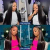 18 46 Inch 200 Density Frontal Wig For Black Women Brazilian Wigs Human Hair 5x5 Bone Straight HD Transparent Lace Front Wigs 3