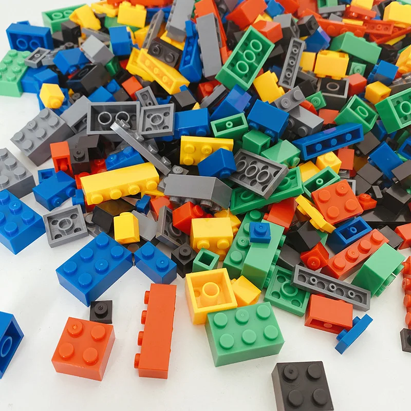 Children Building Block Toys 1000pcs Creative Educational Construction Bulk DIY Building Blocks Montessori Small Granule Toy