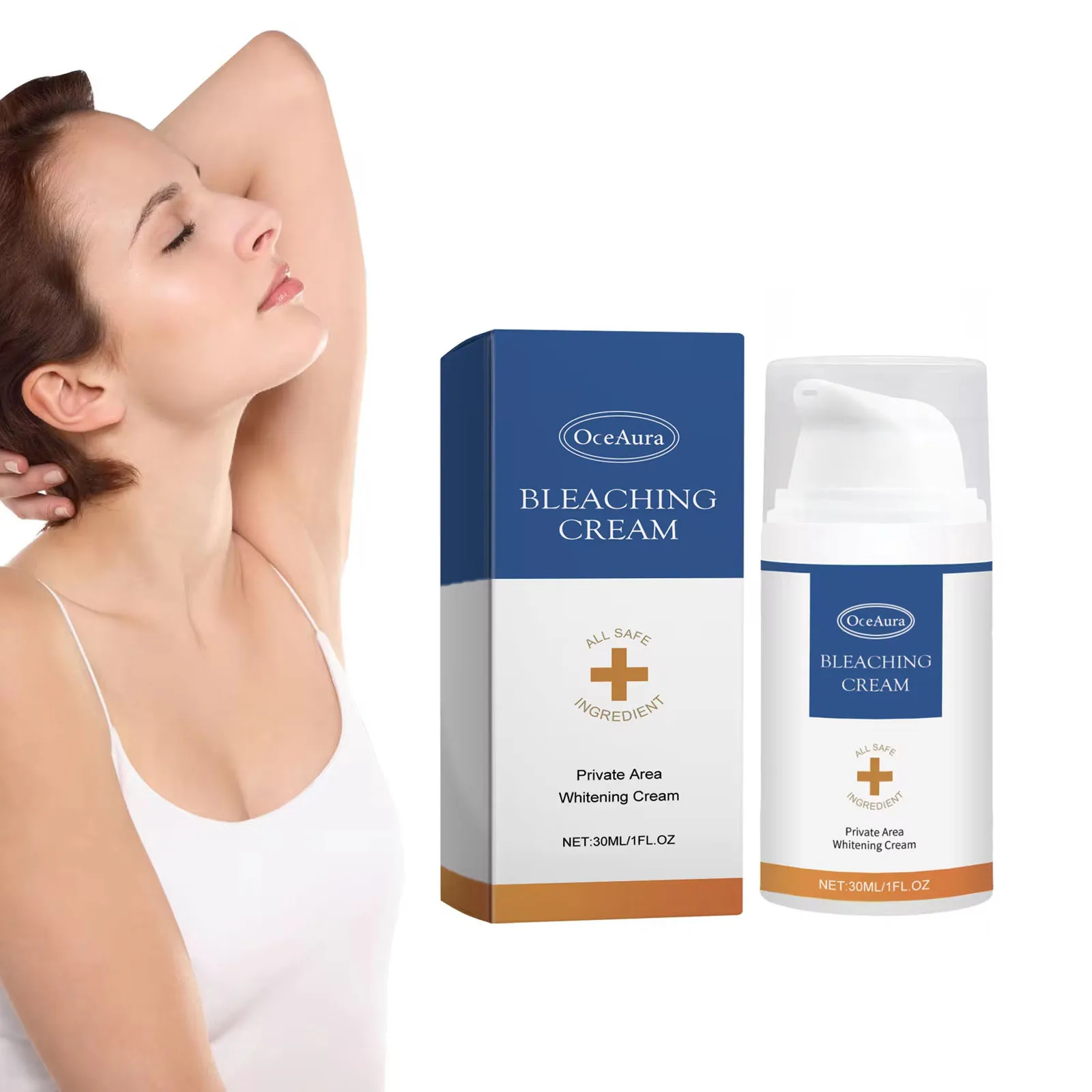Body Whitening Cream Eliminate Melanin Knee Buttocks Joint Lightening Armpit Pigmentation Removal Intimate Area Brighten Lotion 3