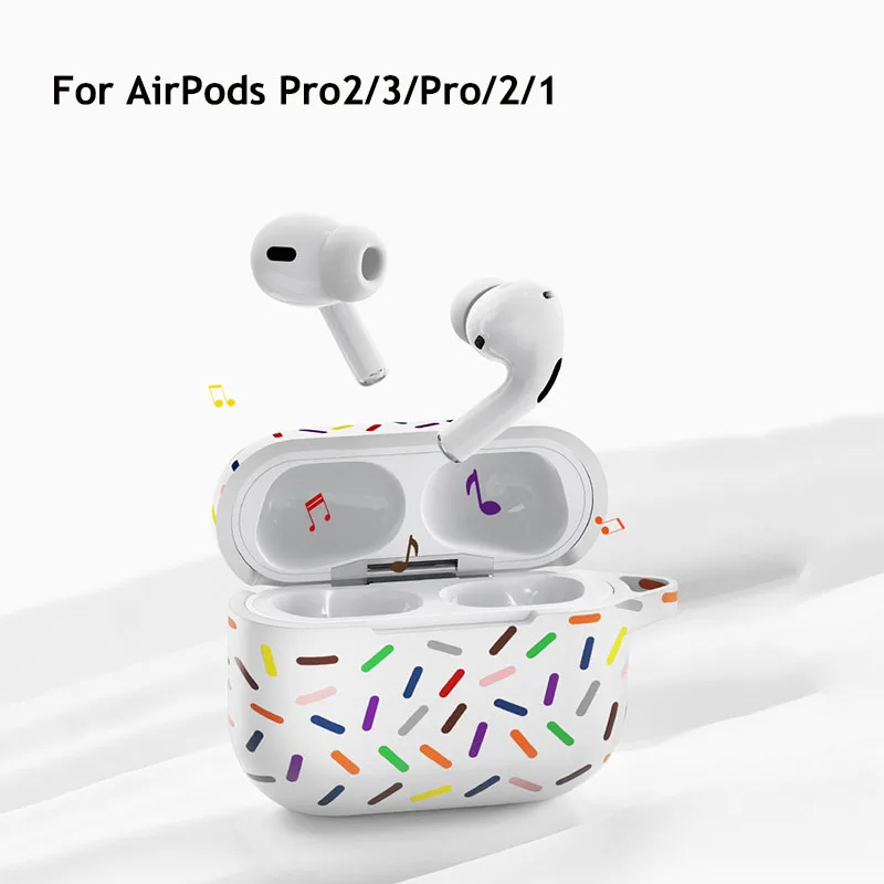 For AirPods Pro 2 Case Rainbow Cover for AirPods Pro2 Case Soft Silicone  Case for AirPods 3 Pro 2 2nd 3rd Generation Funda Capa - AliExpress