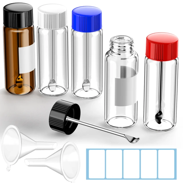 Vial Racks, Plastic Vial Holder for Glass Vials