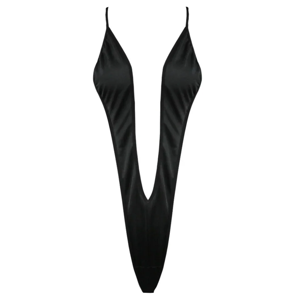 Women's Swimsuit Sexy Lingerie Ultra-Thin Bodysuit Tempt Backless Deep V Three-Point Bikini Swimwear Underwear bikini set,bikini swimsuit,women swimwear
