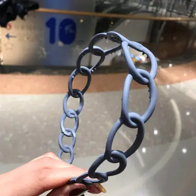 2024 New Fashion All-match Acrylic Sweet Circle Headband Hairbands for Women Girl Clamp Hair Accessorie Headwear Wholesale - Image 9