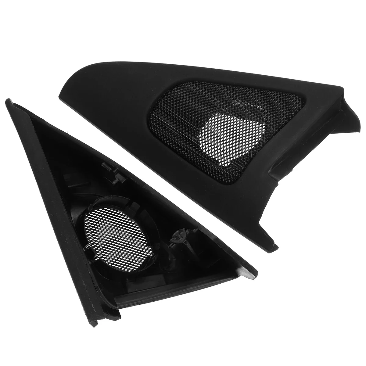 For-BMW 3 Series E92 E93 2006-2013 Pair Car Front Door Speaker Audio Cover Horn Tweeter Loudspeaker Cover Trim 51337184197