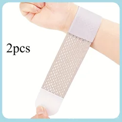 Ultra - Thin Adjustable Wrist Support Straps - Soft & High Elasticity (White - 2pcs)