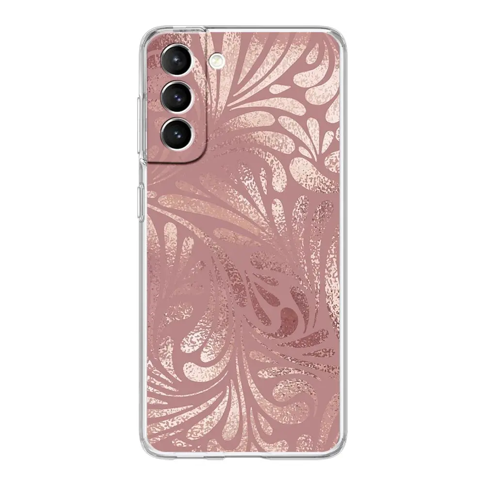 Elegant Rose Gold Artistic Phone Case Cover