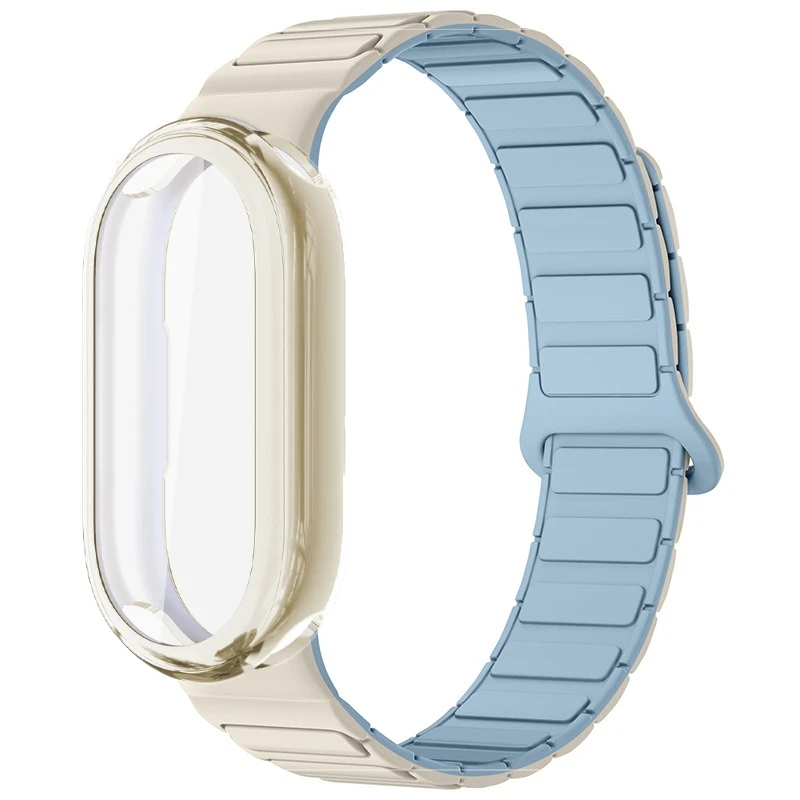 Magnetic Silicone Strap with TPU Bumper Case