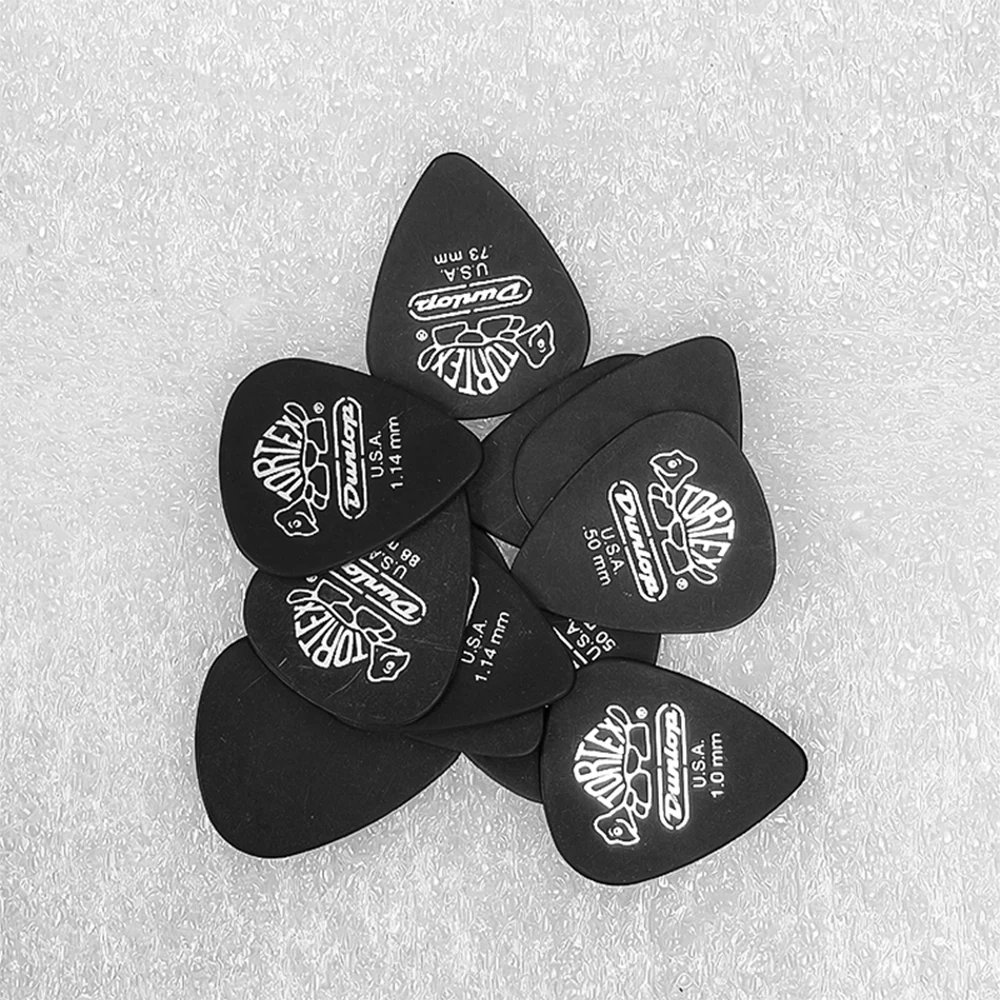 Dunlop ギター用ピック 488R Tortex Pitch Black スタンダードピック