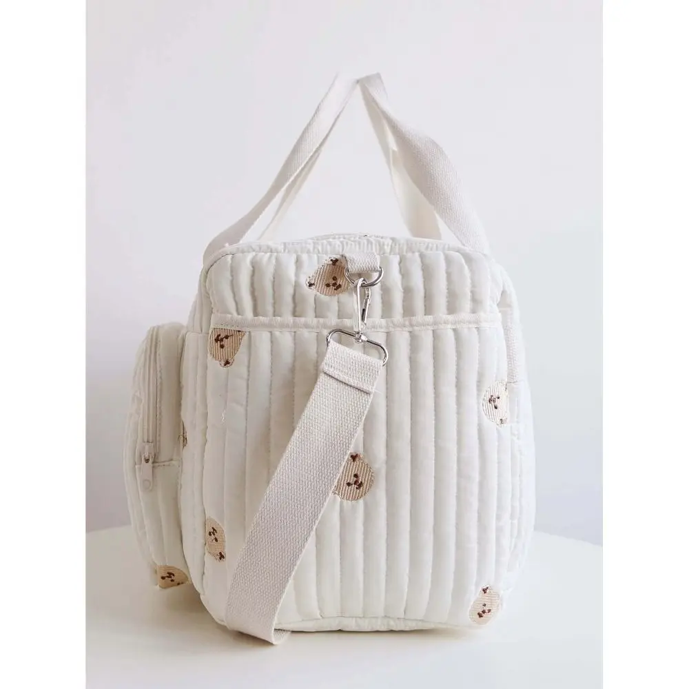 Polyester Diaper Changing Tote Bag for Mommy