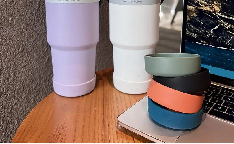 

Cup Bottom Sleeve Glass Boot Anti-Slip Protector with a Bottom Diameter of 71-75mm Drinkware supplies kitchen accessories