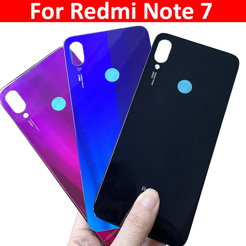 Redmi Note 7 Pro Back Glass Replacement Price Xiaomi Redmi Note 7 Back Cover Battery - Mobile Phone Housings & Frames