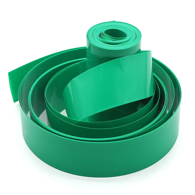 Lot De 25 Tubes Thermorétractables PVC Vert Pour Batterie 18650 - Gainage Isolation