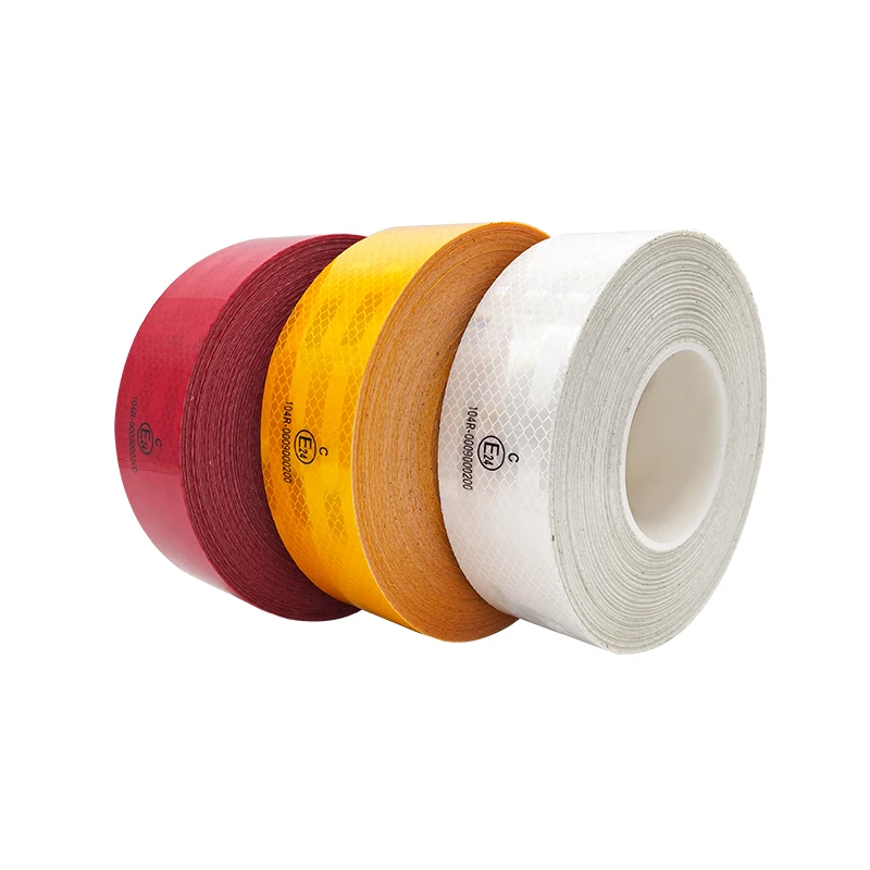 Roadstar PC Engineer Grade Prismatic Reflective Tape Printing ECE 104R Warning Tape for Road Safety