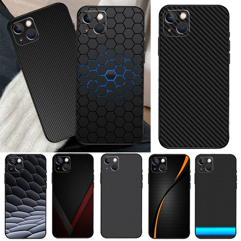 Sleek Carbon Fiber Protective Phone Case