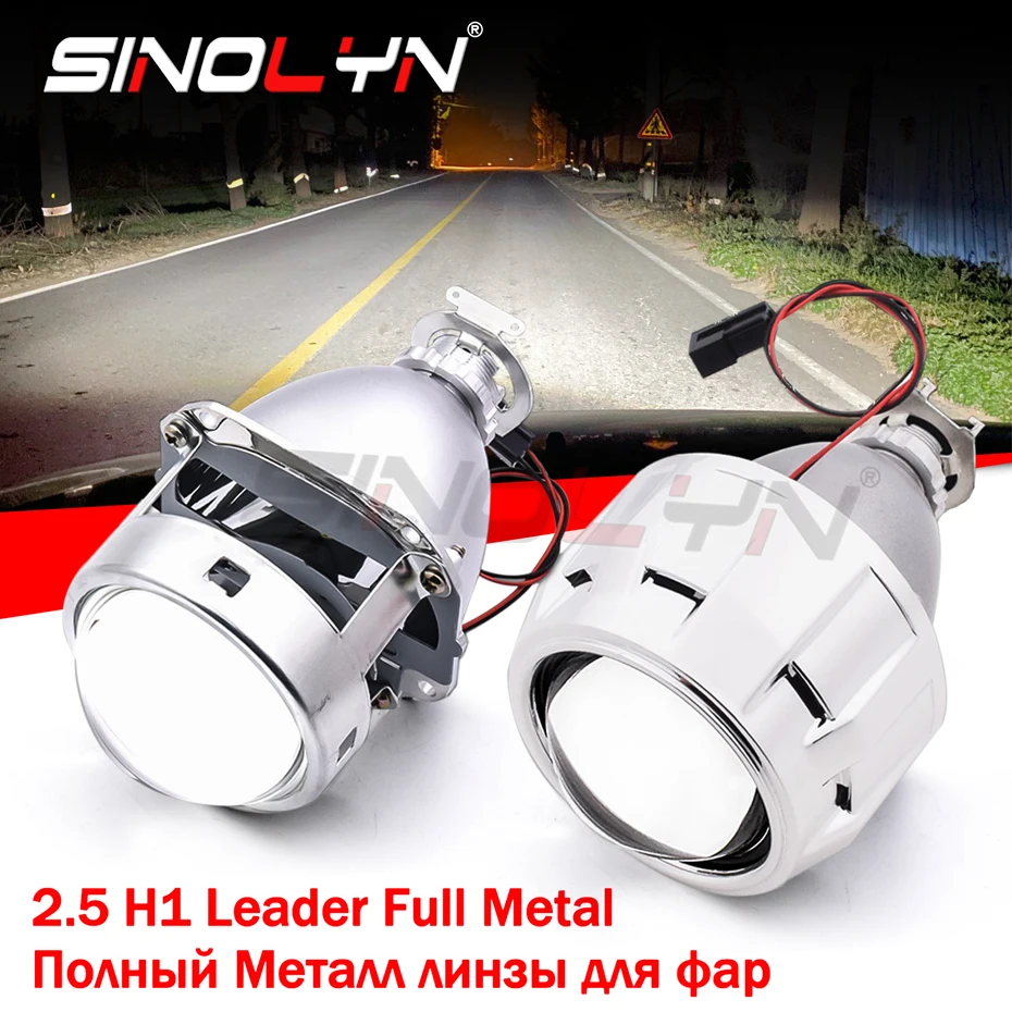 Sinolyn 2,5 Inch Bi Xenon Linsen Für H7 H4 Scheinwerfer Mini