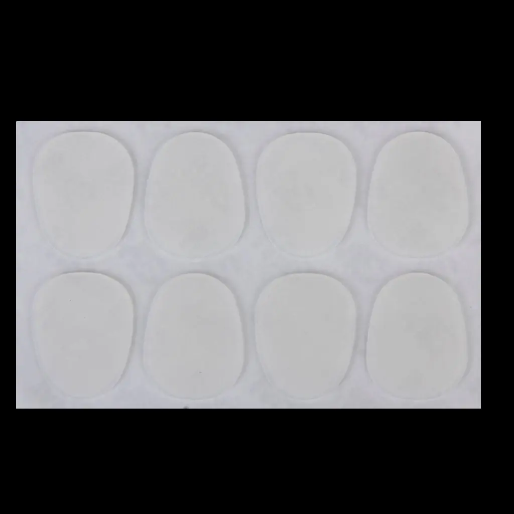 Saxo 마우스피스 패치 패드 8pcs 알토/테너 색소폰 색소폰 마우스피스 패치 패드 쿠션 0.8mm---반투명