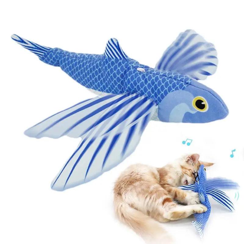 

Chirping Bird Cat Toy Interactive Electronic Cat Toy Touch Activated Kitten Toy With Sound Rechargeable Cat Kicker Toys For cats