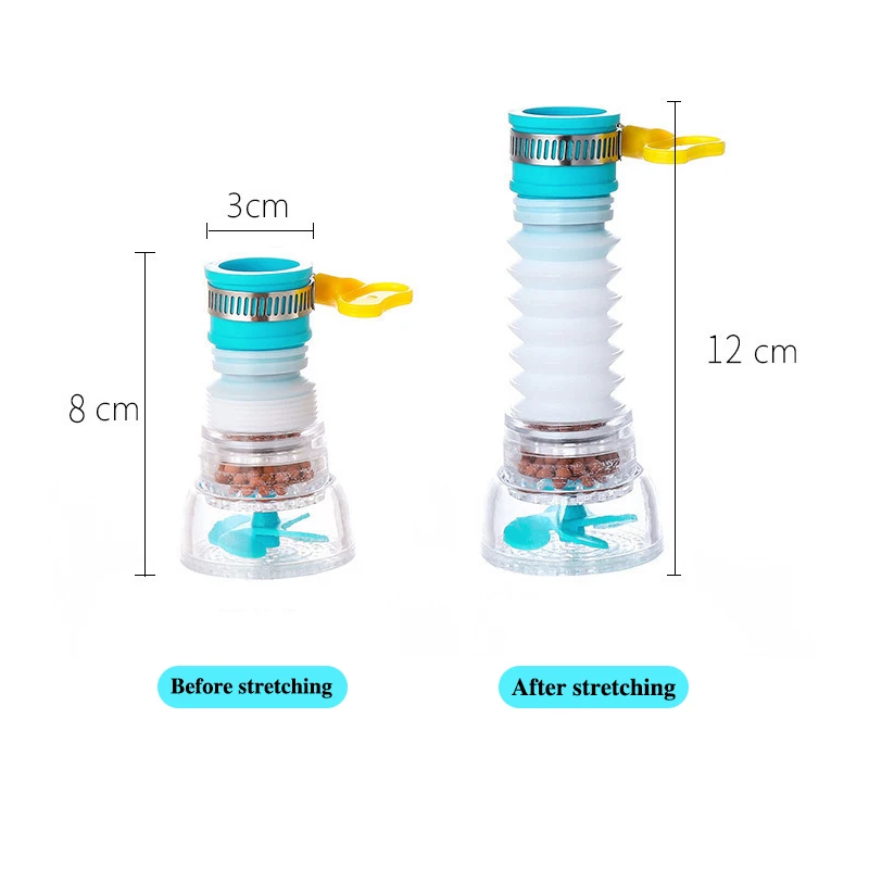 Universal 360 Rotation Faucet Bubbler Swivel Water Saving Economizer Head Shower Kitchen Faucet Nozzle Adapter Sink Accessories faucet adapter
