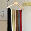 Winter New Solid Color Narrow Long Scarf Female Korean Version Knitted Woolen Scarves Women's Imitation Cashmere Mohair Scarf 5