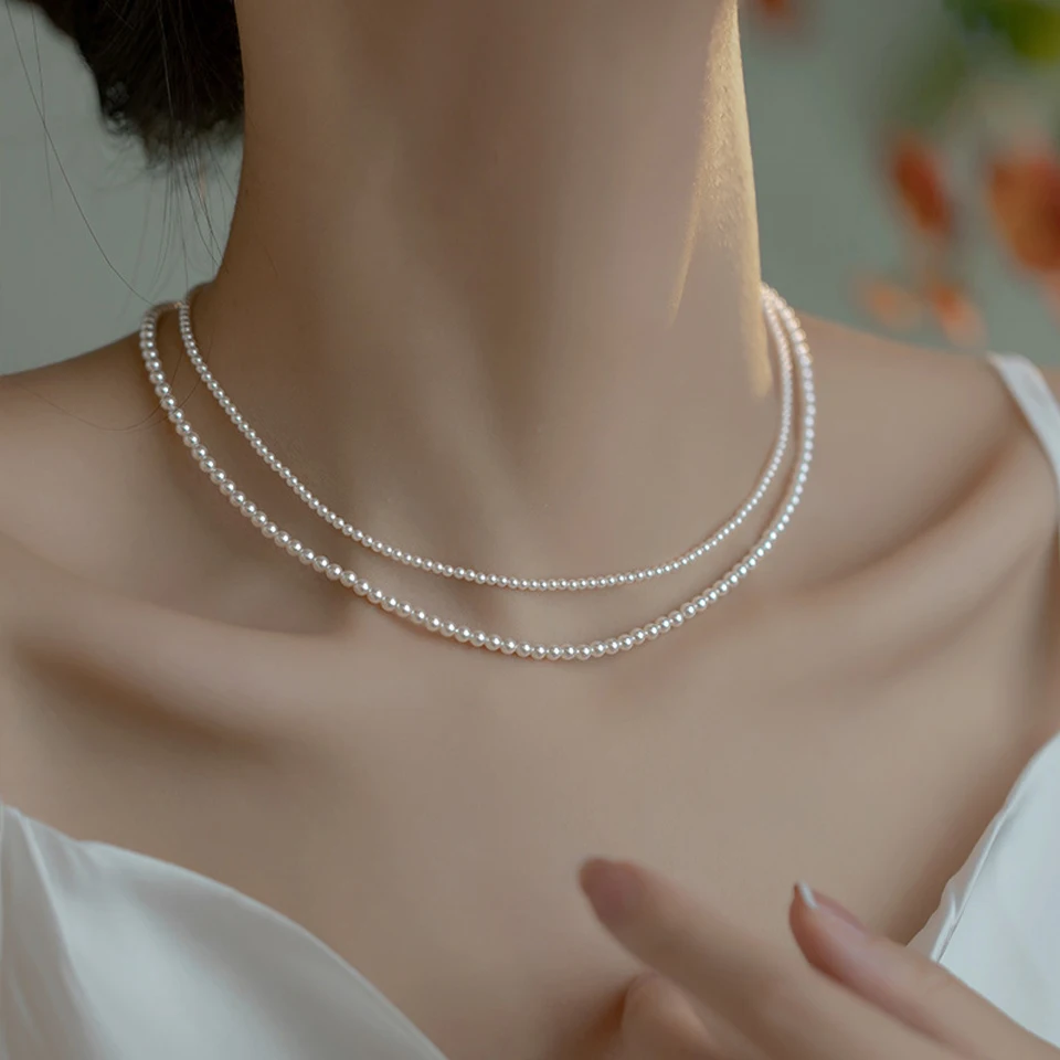 목걸이 무료 배송! 925 스털링 실버 진주 초커 Necklace, 파티 선물로도 좋아요 목걸이 무료 배송! 925 스털링 실버 진주 초커 Necklace, 파티 선물로도 좋아요