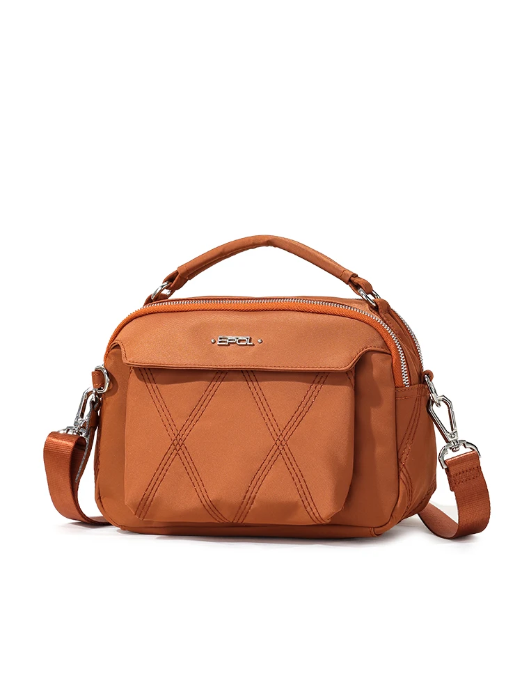 EPOL Crossbody Bags for Women 2023 New Elegant Shopping Large Capacity All-match High Quality Trendy Solid Shoulder Bags 6071-04