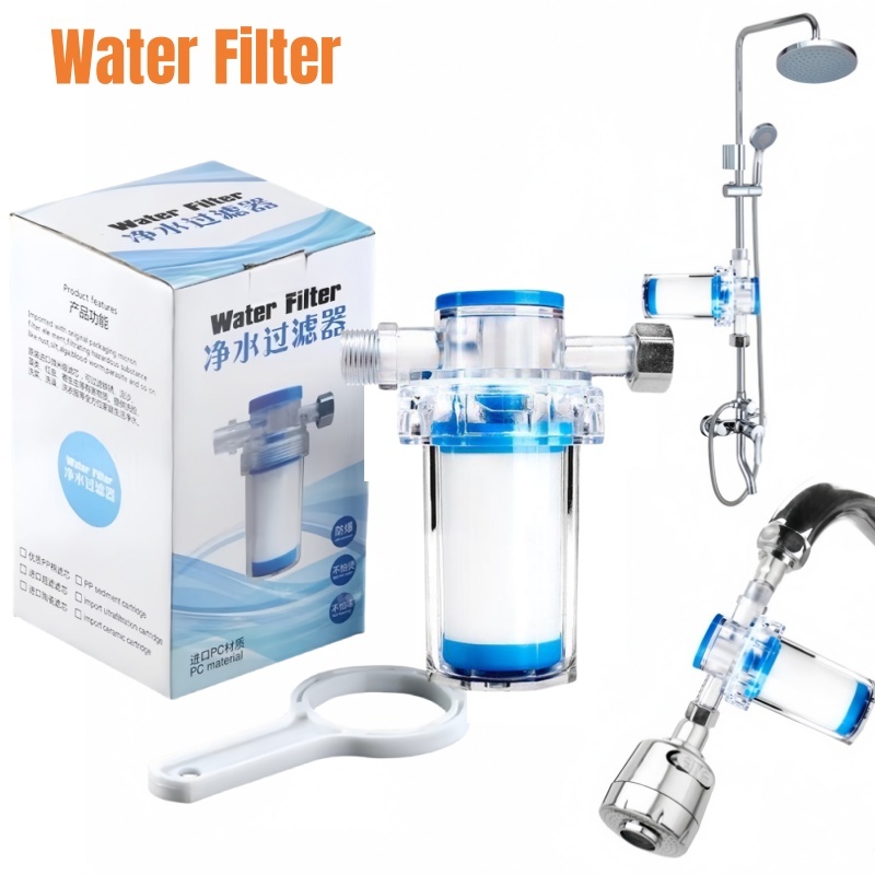 Multipurpose Water Filter Replaceable Cartridge Water Heater Front Filter Shower Bath Water Purifier Washing Machine Pre-filter
