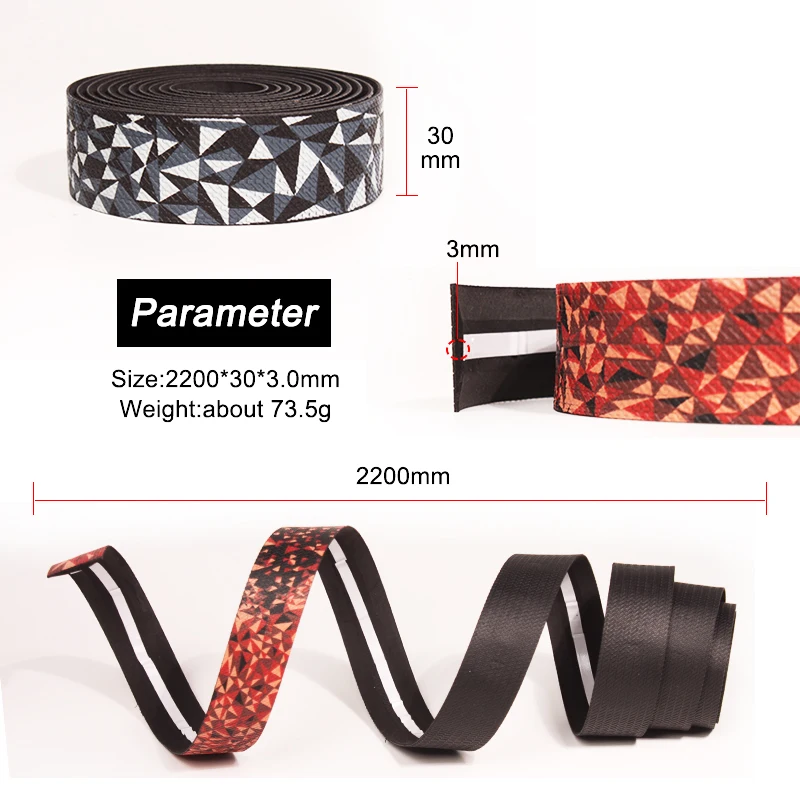 Bike Handlebar Tape EVA Bicycle Handlebar Tape Anti-Slip Road Bike Bar Tape Shock-Absorbing Drop Bar Strips For Cycling Handlebar Part