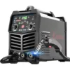140Amp MIG Welder, 110V Flux Core MIG/Stick/Lift TIG 3 in 1 MultiProcess Welding Machine with Synergy, IGBT Inverter Welder 1