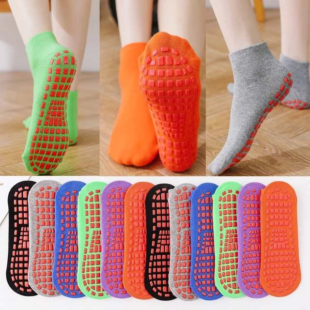 Cute Non Slip Floor Socks for Babies, Baby Trampoline Socks with