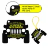 24/48 Set Rubber Duck With Card Duck  Tags, Ducked Card Yellow Rubber Ducks, Rubber Bands for Jeep Car Duck Attach to Duck 3