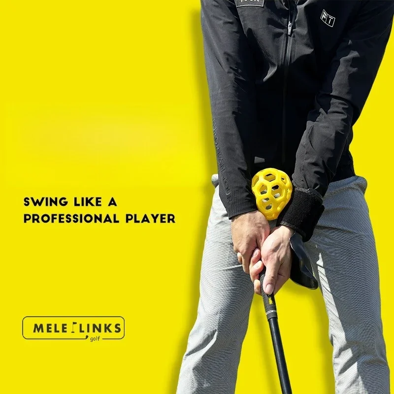 Golf Sport Swing Trainer Sports Equipment Outdoor Beginner Corrector Golden Wrist Left-Hand Set Wrist Fixator Swing Trainer
