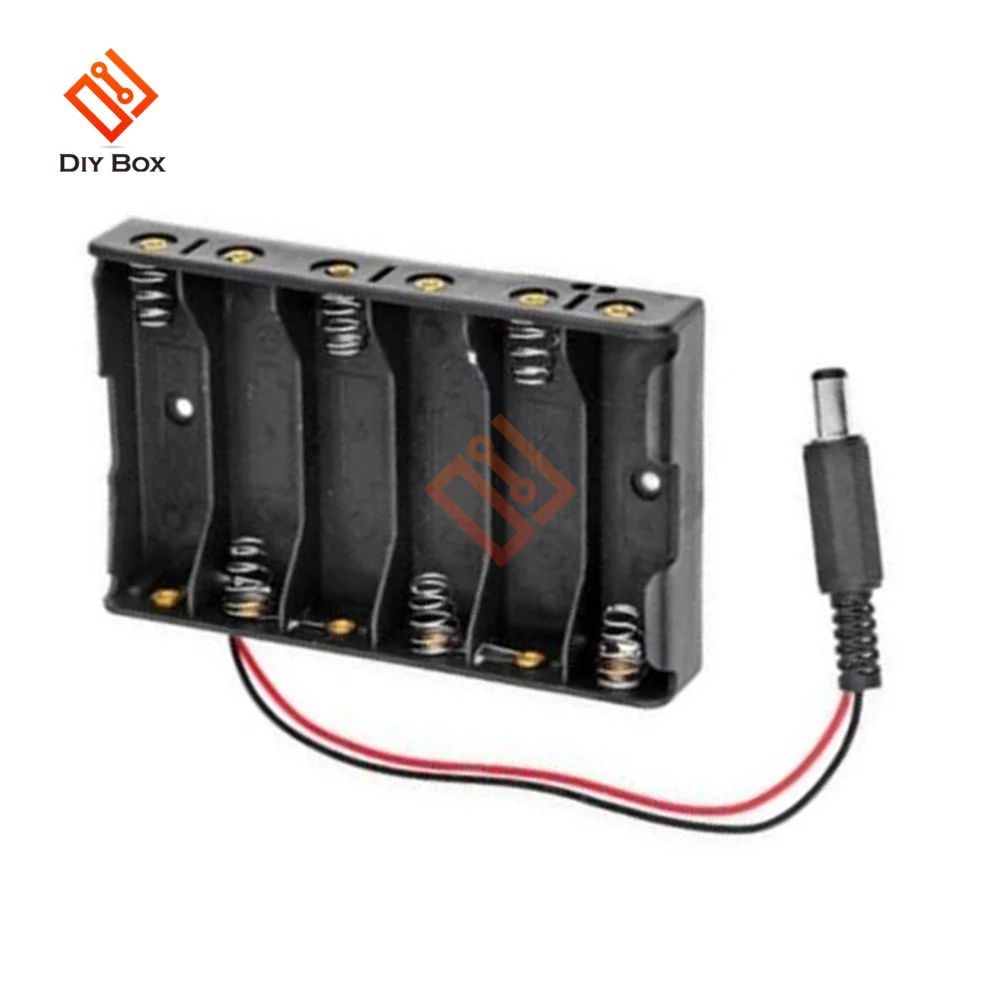 pieffe Contenitore Porta BATTERIE Stilo AA 8 POSTI Nuovo